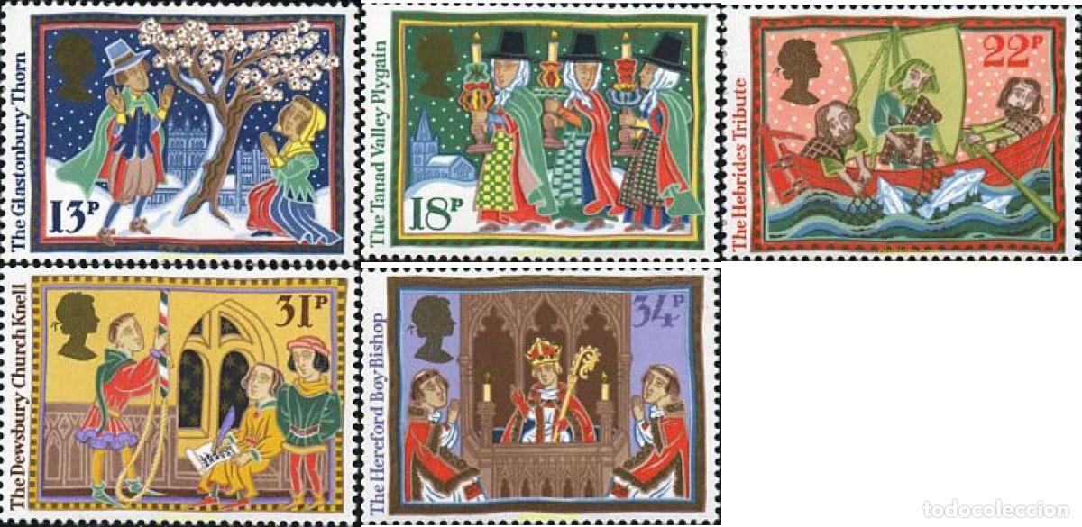 Sellos: 211783 MNH GRAN BRETA&Ntilde;A 1986 NAVIDAD
