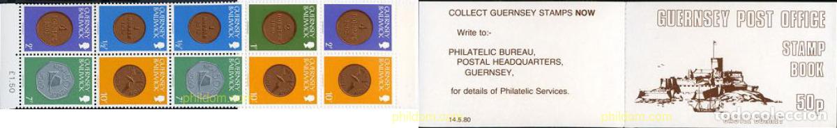 Sellos: 213010 MNH GUERNSEY 1979 MONEDAS