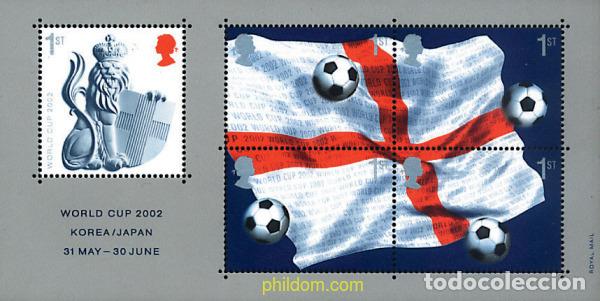 Sellos: 93976 MNH GRAN BRETA&Ntilde;A 2002 COPA DEL MUNDO DE FUTBOL. COREA DEL SUR Y JAPON-02