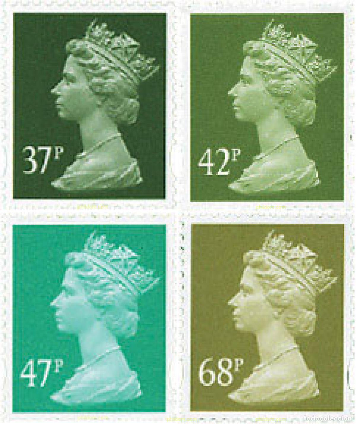 Sellos: 98609 MNH GRAN BRETA&Ntilde;A 2002 REINA ISABEL II