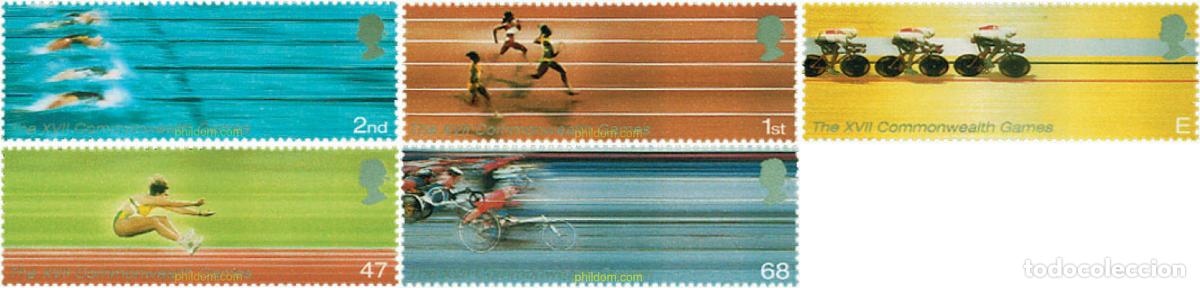 Sellos: 99086 MNH GRAN BRETA&Ntilde;A 2002 17 JUEGOS DE LA COMMONWEALTH