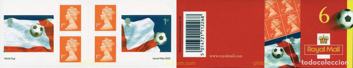 Sellos: 1790 MNH GRAN BRETA&Ntilde;A 2002 COPA DEL MUNDO DE FUTBOL. COREA DEL SUR Y JAPON-02