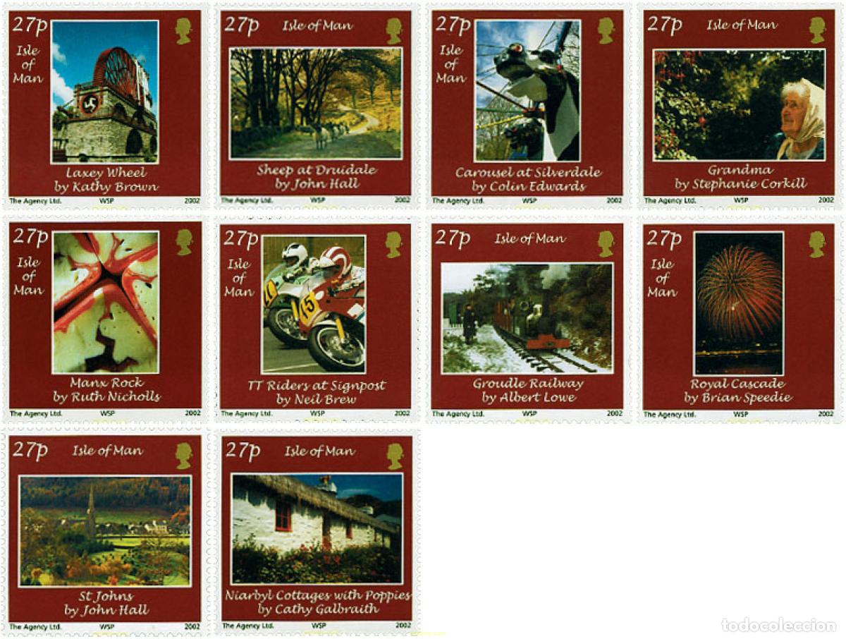 Sellos: 100470 MNH MAN 2002 FOTOGRAFIAS DE MAN