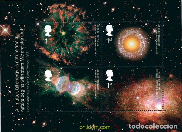 Sellos: 101039 MNH GRAN BRETA&Ntilde;A 2002 ASTRONOMIA
