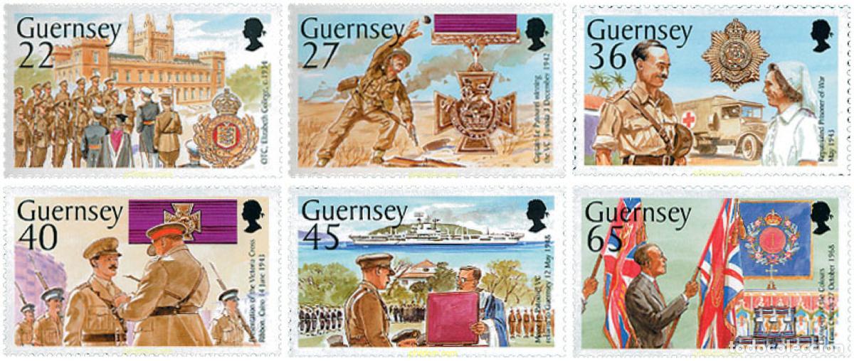 Sellos: 101925 MNH GUERNSEY 2002 HOMENAJE A HERBERT WALLACE LE PATOUREL