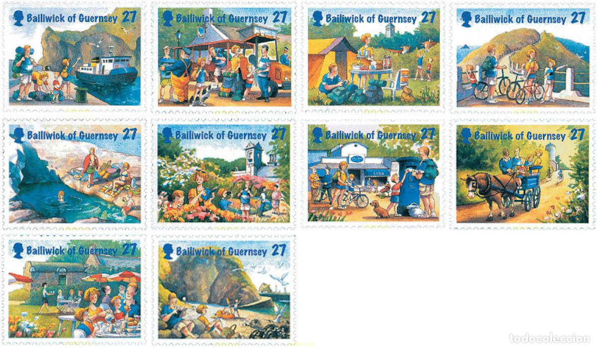 Sellos: 101927 MNH GUERNSEY 2002 TURISMO
