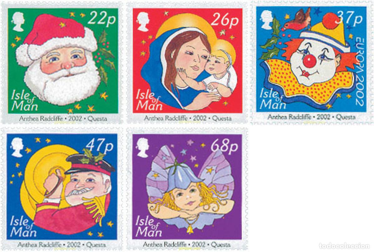 Sellos: 103358 MNH MAN 2002 NAVIDAD. EUROPA CEPT. EL CIRCO