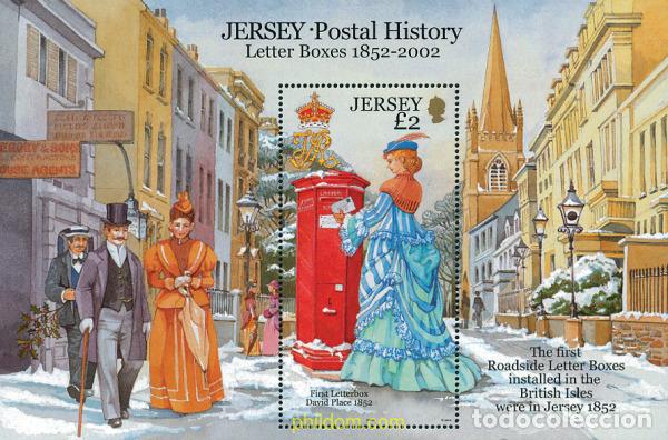 Sellos: 103677 MNH JERSEY 2002 HISTORIA POSTAL