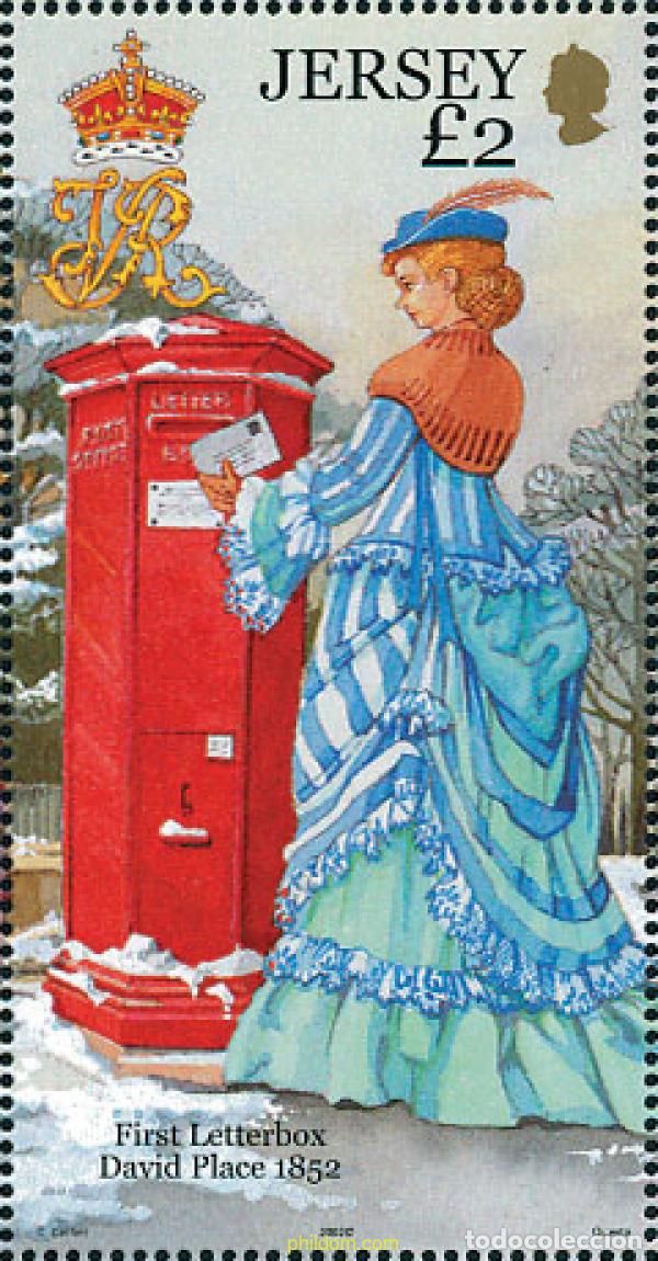 Sellos: 168437 MNH JERSEY 2002 HISTORIA POSTAL