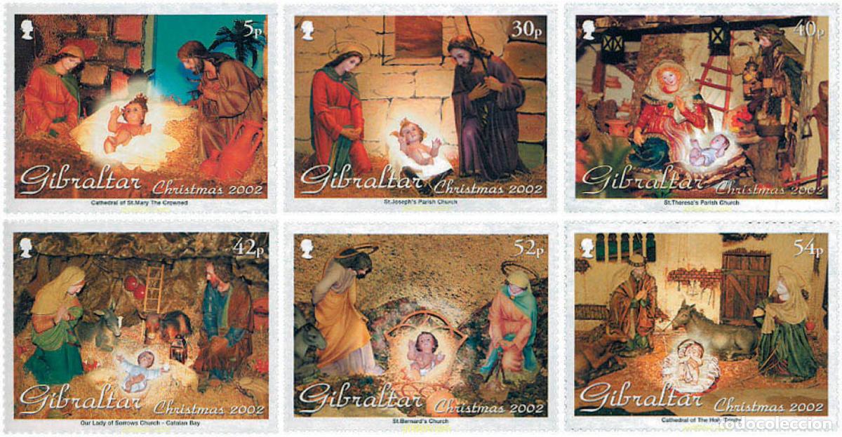 Sellos: 103671 MNH GIBRALTAR 2002 NAVIDAD