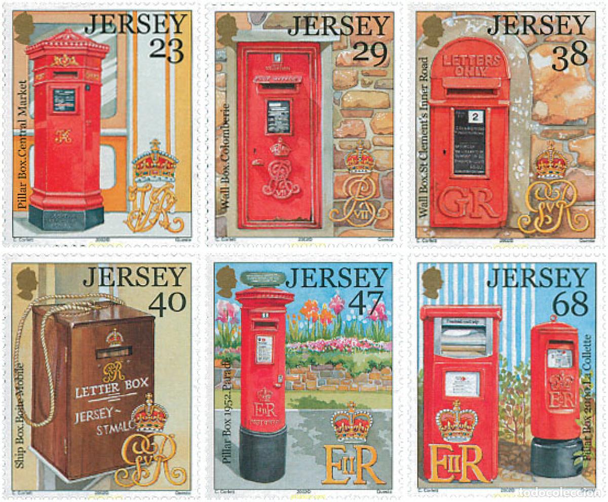 Sellos: 103675 MNH JERSEY 2002 HISTORIA POSTAL