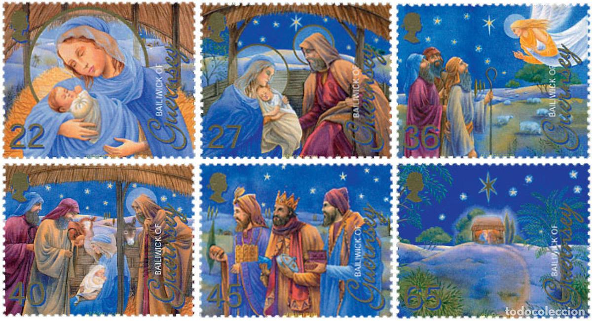 Sellos: 113632 MNH GUERNSEY 2002 NAVIDAD