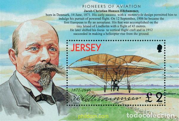 Sellos: 115996 MNH JERSEY 2003 HISTORIA DE LA AVIACION