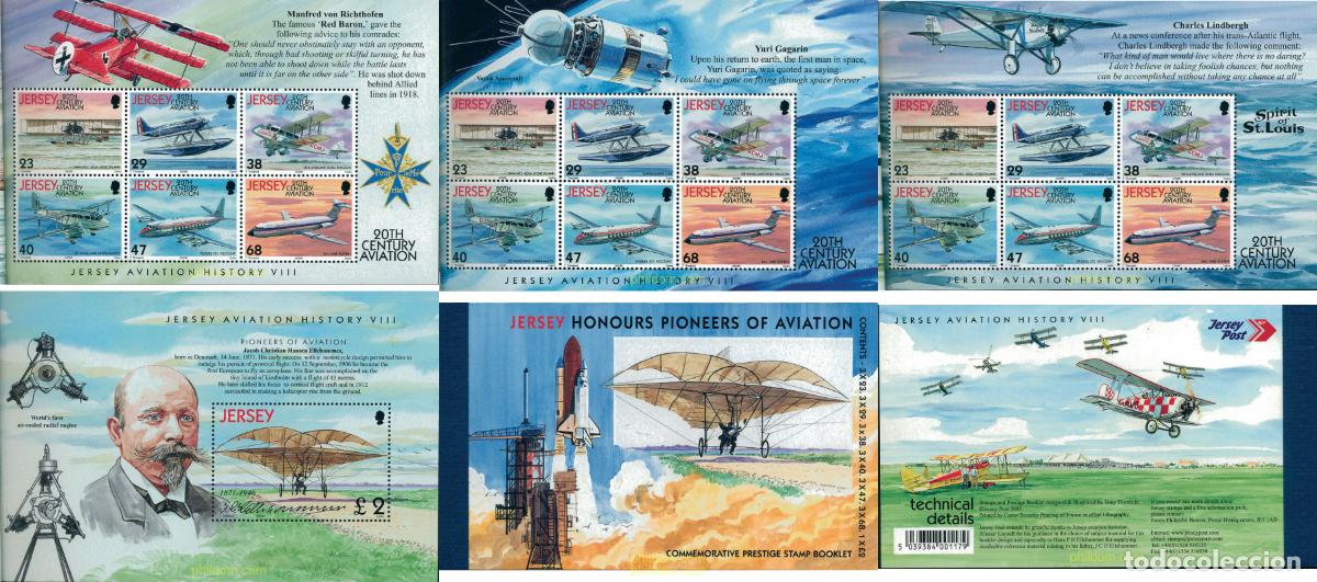 Sellos: 115995 MNH JERSEY 2003 HISTORIA DE LA AVIACION