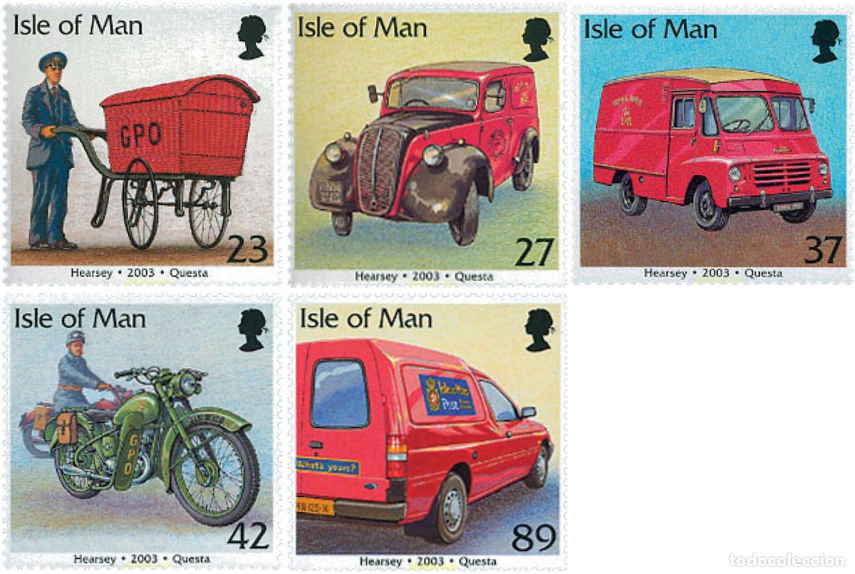 Sellos: 116676 MNH MAN 2003 VEHICULOS POSTALES