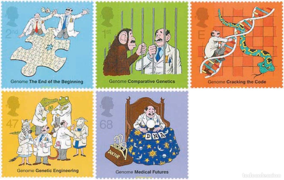 Sellos: 116655 MNH GRAN BRETA&Ntilde;A 2003 EL MISTERIO DE LA VIDA