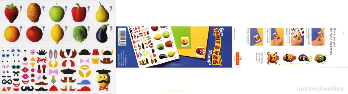Sellos: 313727 MNH GRAN BRETA&Ntilde;A 2003 FRUTAS Y VEGETALES