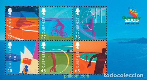 Sellos: 120468 MNH GUERNSEY 2003 ISLAND GAMES 03