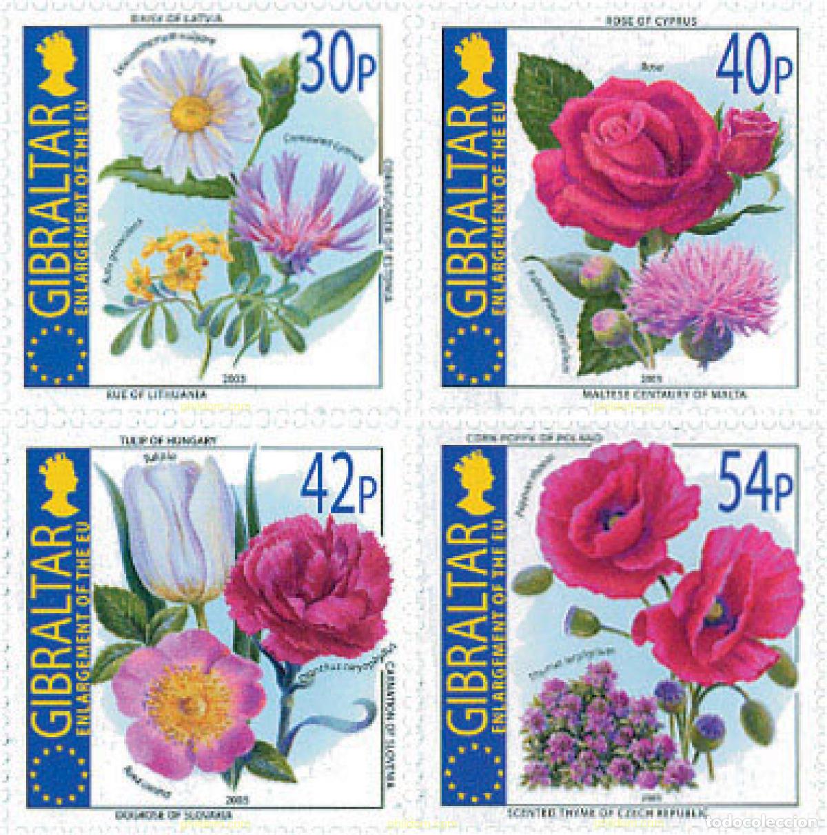 Sellos: 120729 MNH GIBRALTAR 2003 AMPLIACION DE LA UNION EUROPEA