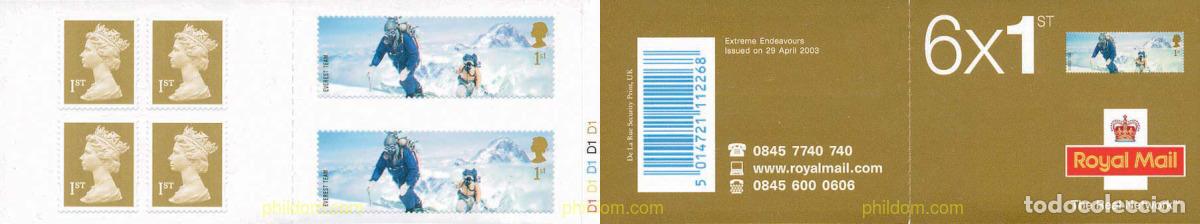 Sellos: 122532 MNH GRAN BRETA&Ntilde;A 2003 EXPLORADORES