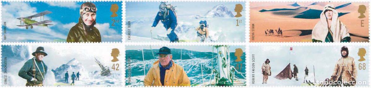 Sellos: 122529 MNH GRAN BRETA&Ntilde;A 2003 EXPLORADORES
