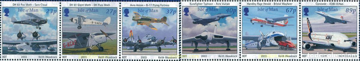 Sellos: 123351 MNH MAN 2003 HISTORIA DE LA AVIACION