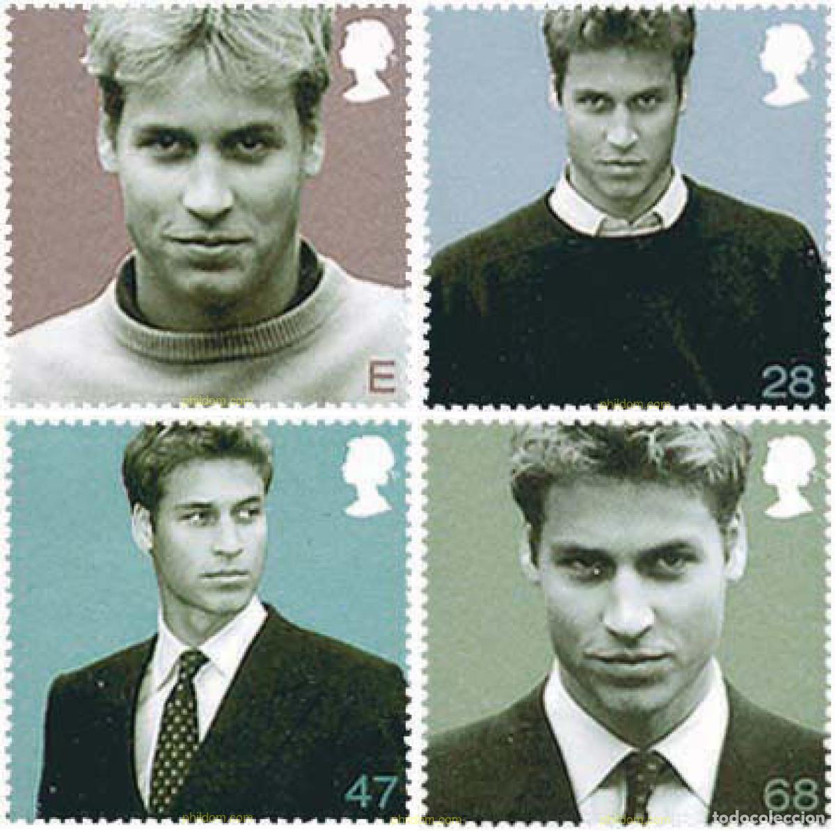 Sellos: 125913 MNH GRAN BRETA&Ntilde;A 2003 21 ANIVERSARIO DEL NACIMIENTO DEL PRINCIPE GUILLERMO