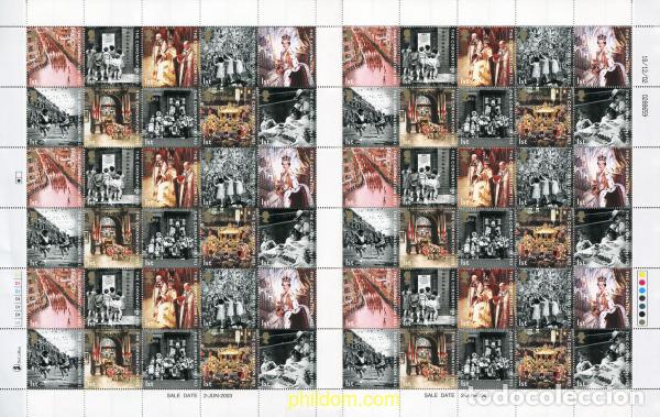 Sellos: 127381 MNH GRAN BRETA&Ntilde;A 2003 50 ANIVERSARIO DE LA CORONACION DE ISABEL II
