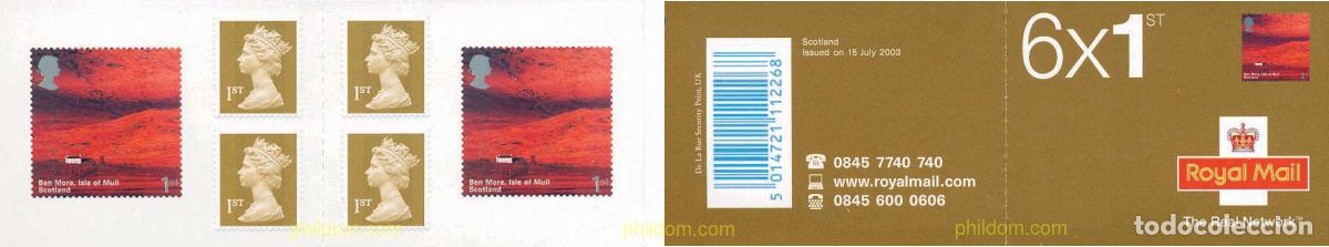 Sellos: 127572 MNH GRAN BRETA&Ntilde;A 2003 PAISAJES