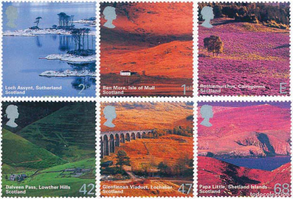 Sellos: 127570 MNH GRAN BRETA&Ntilde;A 2003 PAISAJES