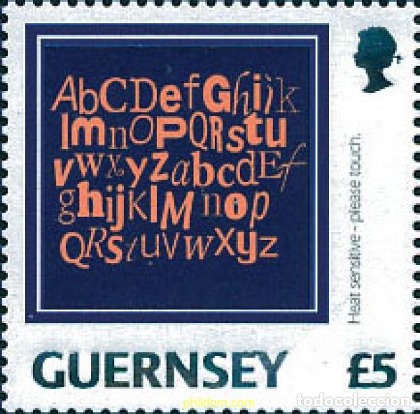 Sellos: 127632 MNH GUERNSEY 2003 ALFABETO