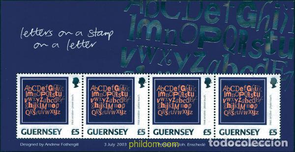 Sellos: 127633 MNH GUERNSEY 2003 ALFABETO