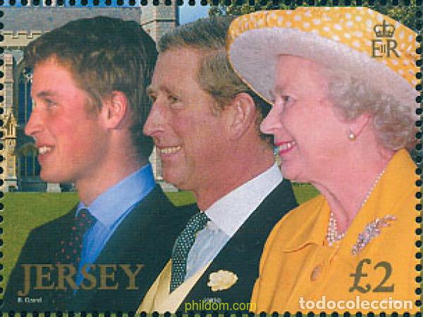 Sellos: 127663 MNH JERSEY 2003 21 ANIVERSARIO DEL NACIMIENTO DEL PRINCIPE GUILLERMO