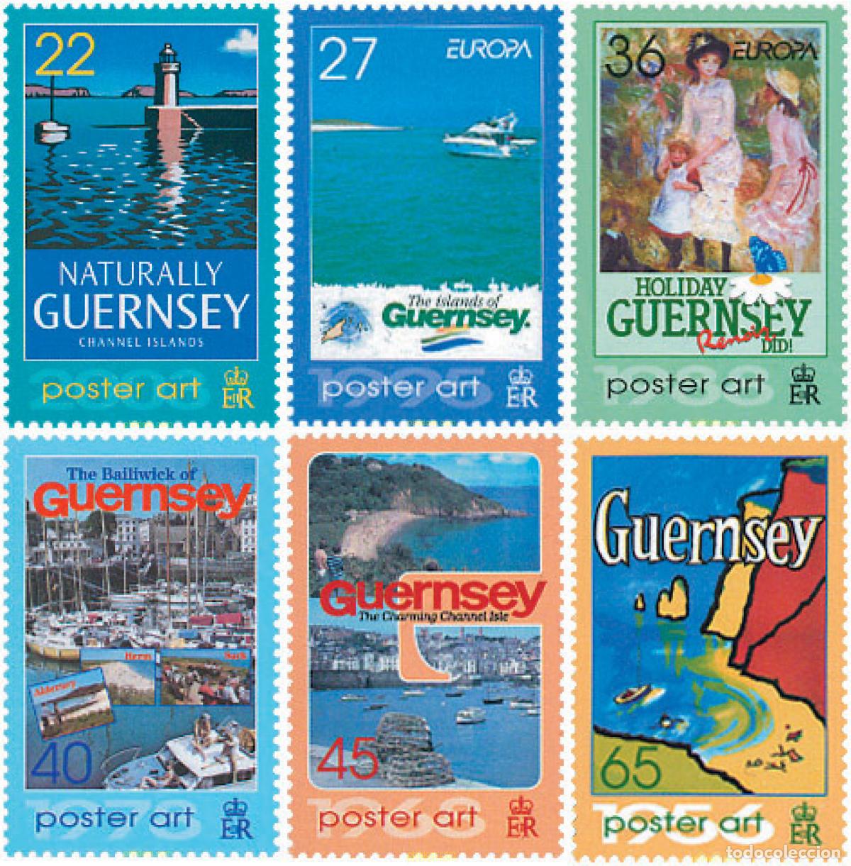 Sellos: 128606 MNH GUERNSEY 2003 EUROPA CEPT. ARTE DEL CARTEL