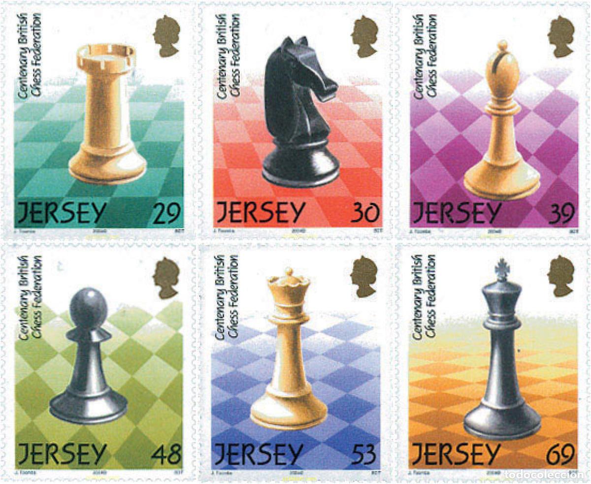 Sellos: 130022 MNH JERSEY 2004 AJEDREZ