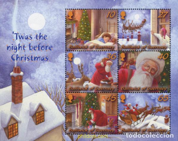 Sellos: 131827 MNH GUERNSEY 2003 NAVIDAD