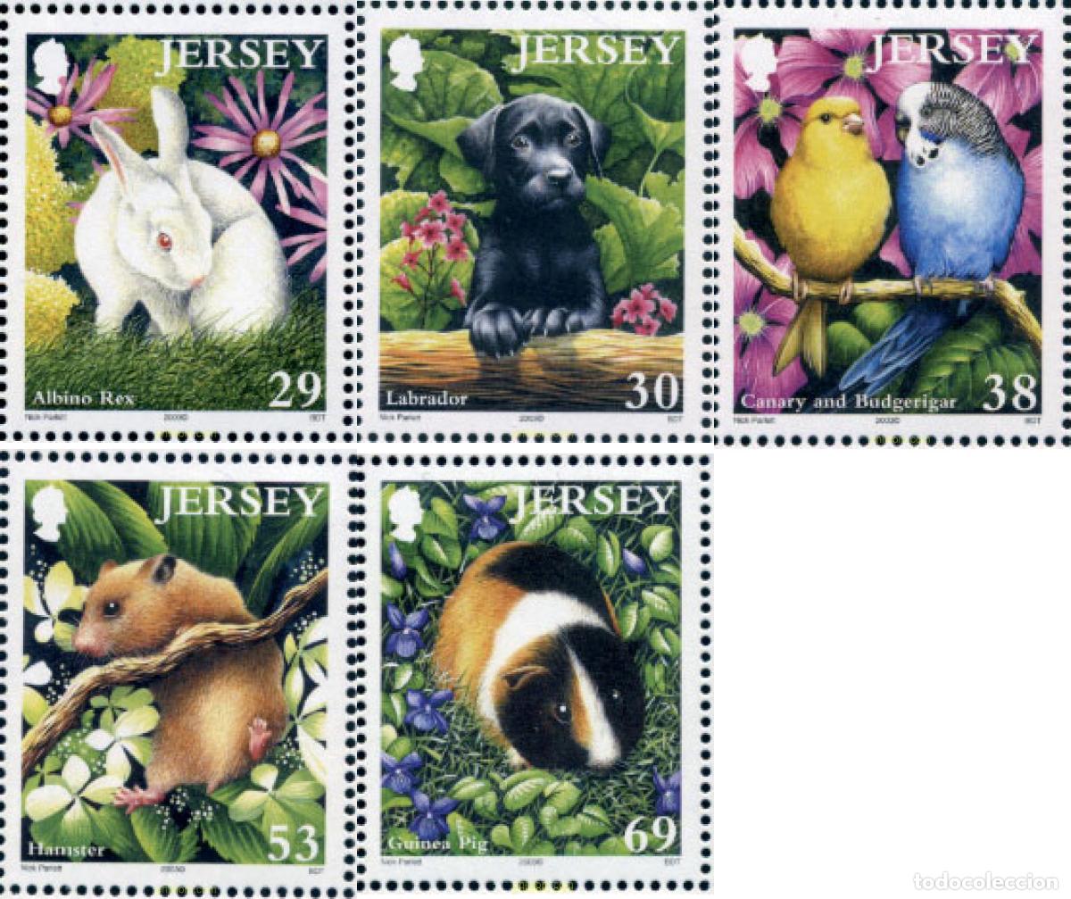 Sellos: 132136 MNH JERSEY 2003 ANIMALES DOMESTICOS