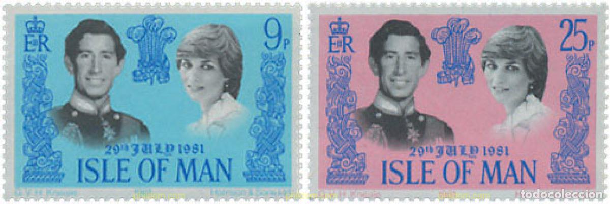 Sellos: 134816 MNH MAN 1981 BODA DEL PRINCIPE CARLOS Y LADY DIANA SPENCER