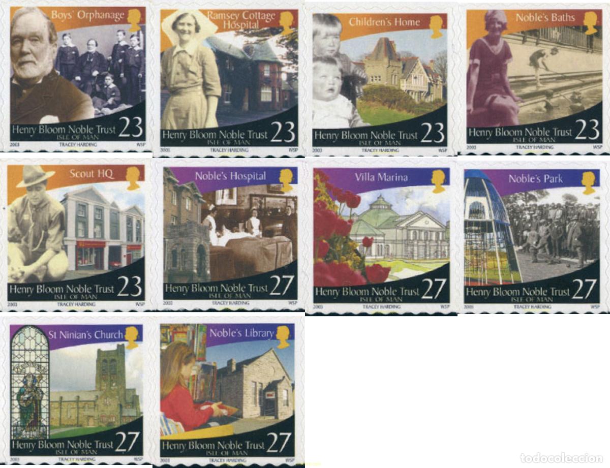 Sellos: 136167 MNH MAN 2003 CENTENARIO DE LA MUERTE DE HENRY BLOOM