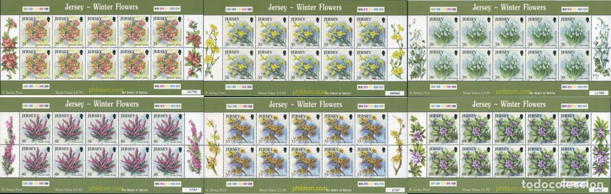Sellos: 136493 MNH JERSEY 2003 FLORES