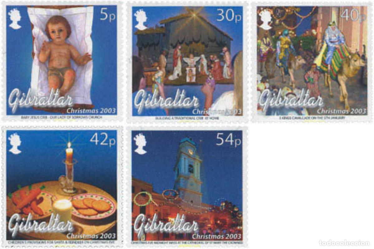 Sellos: 136811 MNH GIBRALTAR 2003 NAVIDAD
