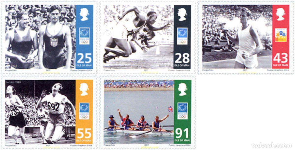 Sellos: 140036 MNH MAN 2004 28 JUEGOS OLIMPICOS DE VERANO ATENAS 2004