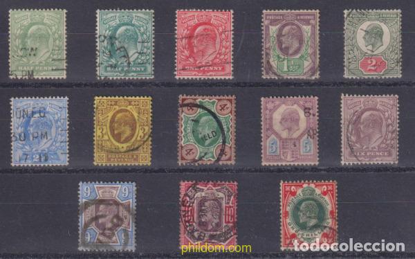 Sellos: 615513 USED GRAN BRETA&Ntilde;A 1902 ANIVERSARIO DE LA LLEGADA AL TRONO DE EDUARDO VII