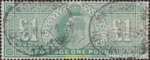 Sellos: 616935 USED GRAN BRETA&Ntilde;A 1902 ANIVERSARIO DE LA LLEGADA AL TRONO DE EDUARDO VII