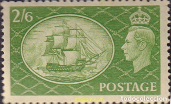 Timbres: 616089 HINGED GRAN BRETA&Ntilde;A 1951 JORGE VI