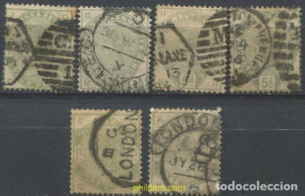 Timbres: 670083 USED GRAN BRETA&Ntilde;A 1883 RETRATO DE LA REINA VICTORIA