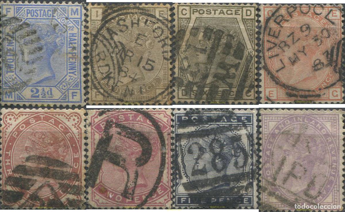Timbres: 670042 USED GRAN BRETA&Ntilde;A 1880 RETRATO DE LA REINA VICTORIA
