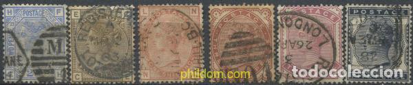 Timbres: 670043 USED GRAN BRETA&Ntilde;A 1880 RETRATO DE LA REINA VICTORIA