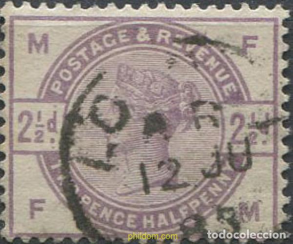 Timbres: 670098 USED GRAN BRETA&Ntilde;A 1883 RETRATO DE LA REINA VICTORIA