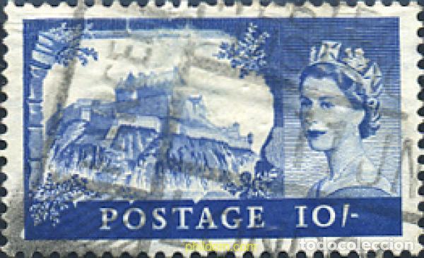 Selos: 286558 USED GRAN BRETA&Ntilde;A 1959 ISABEL II